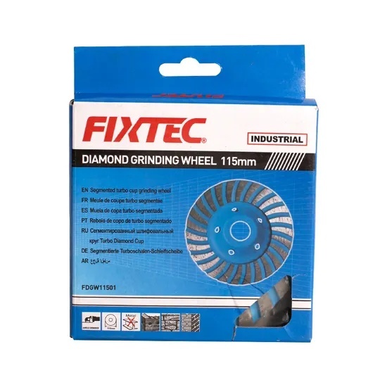Disc diamantat FIXTEC 115 mm x 22.2 mm (FDGW11501) pentru beton si piatra - 2 | YEO