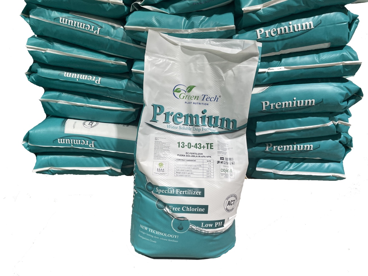 Fertilizant Premium 13-0-43+TE Green Tech, solubil in apa - 1 | YEO