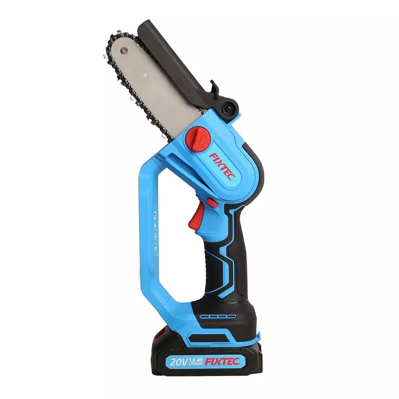 Mini fierastrau cu lant FIXTEC 20V cu baterie Li-ion 1x1500mAh