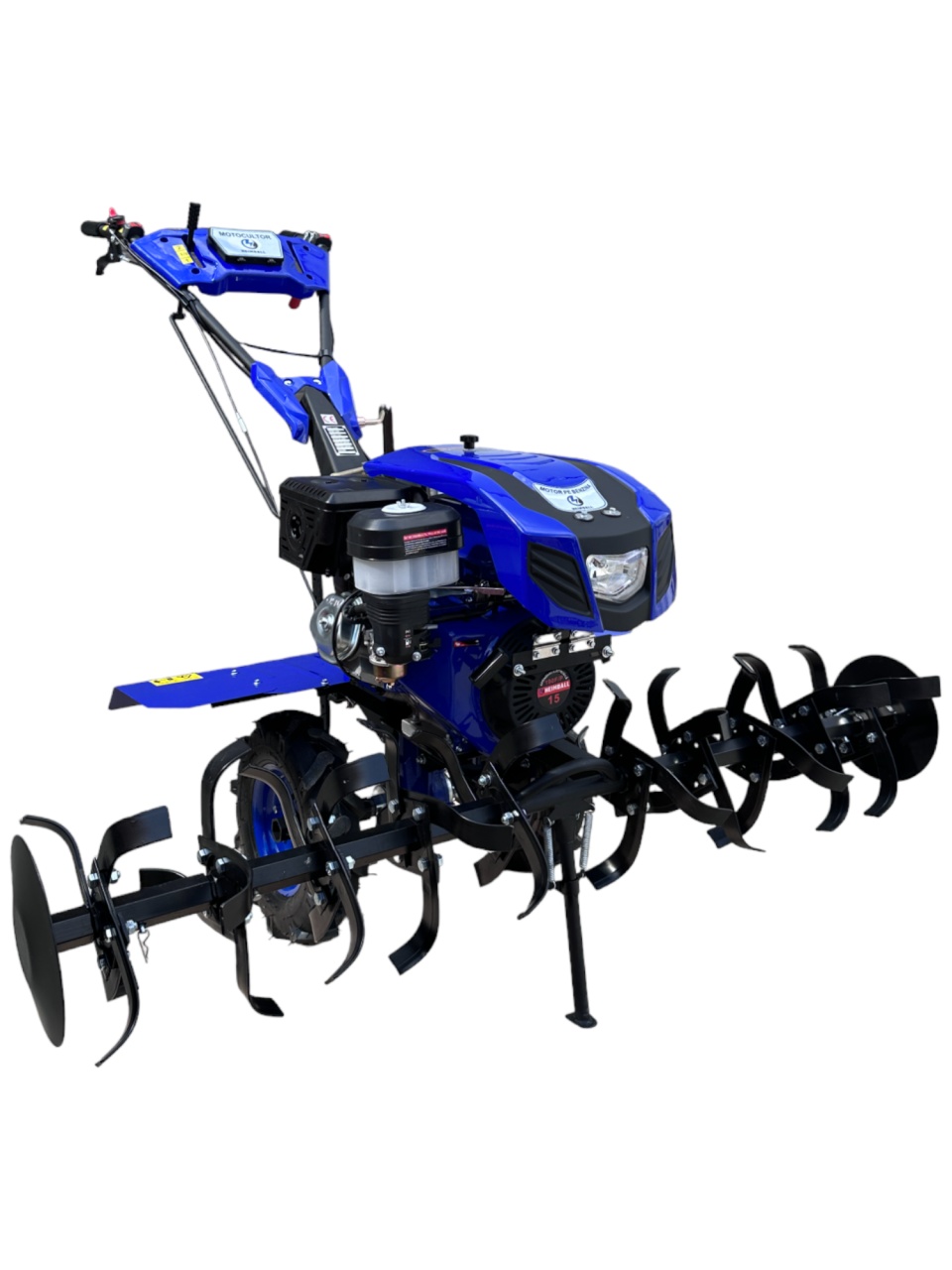 Motocultor pe benzina , EURO V, 15HP 2+1 viteze si Far HEIMDALL - 3 | YEO