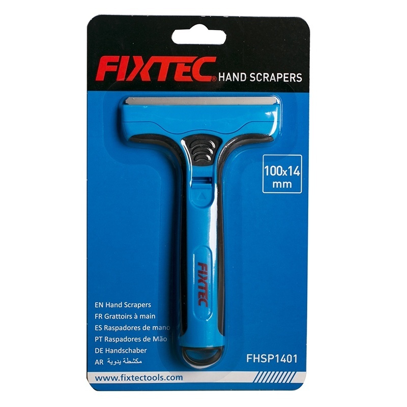 Racleta pentru podea FIXTEC 14 mm cu 6 lame incluse