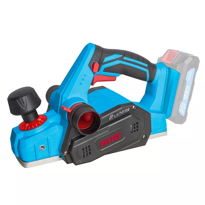 Rindea pe acumulator FIXTEC 20V – fara perii, 82mm, fara acumulator