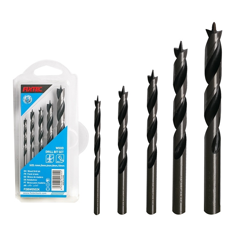 Set burghie pentru lemn FIXTEC SDS‑Plus 2 piese (5 si 12 mm)