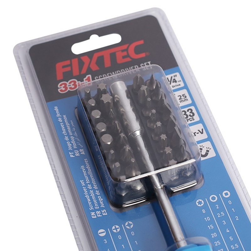 Set surubelnite 11‑in‑1 FIXTEC cu design ergonomic - 2 | YEO