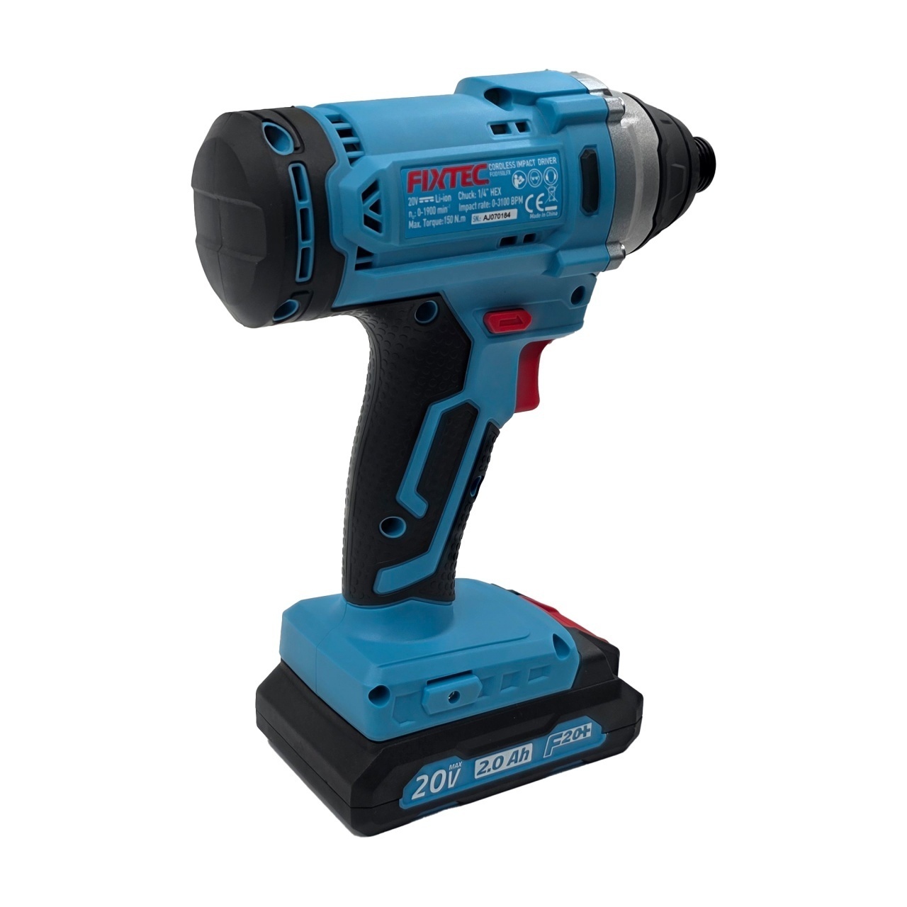 Surubelnita Electrica FIXTEC 20V cu Acumulator Li-Ion si Motor Brushless - 3 | YEO