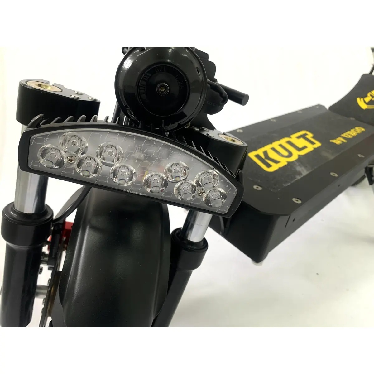 Trotineta electrica KULT UBGO III, motor 1000W, baterie 48V/24Ah, autonomie 70-100km, viteza 60km/h, roti 10inch, negru - 1 | YEO