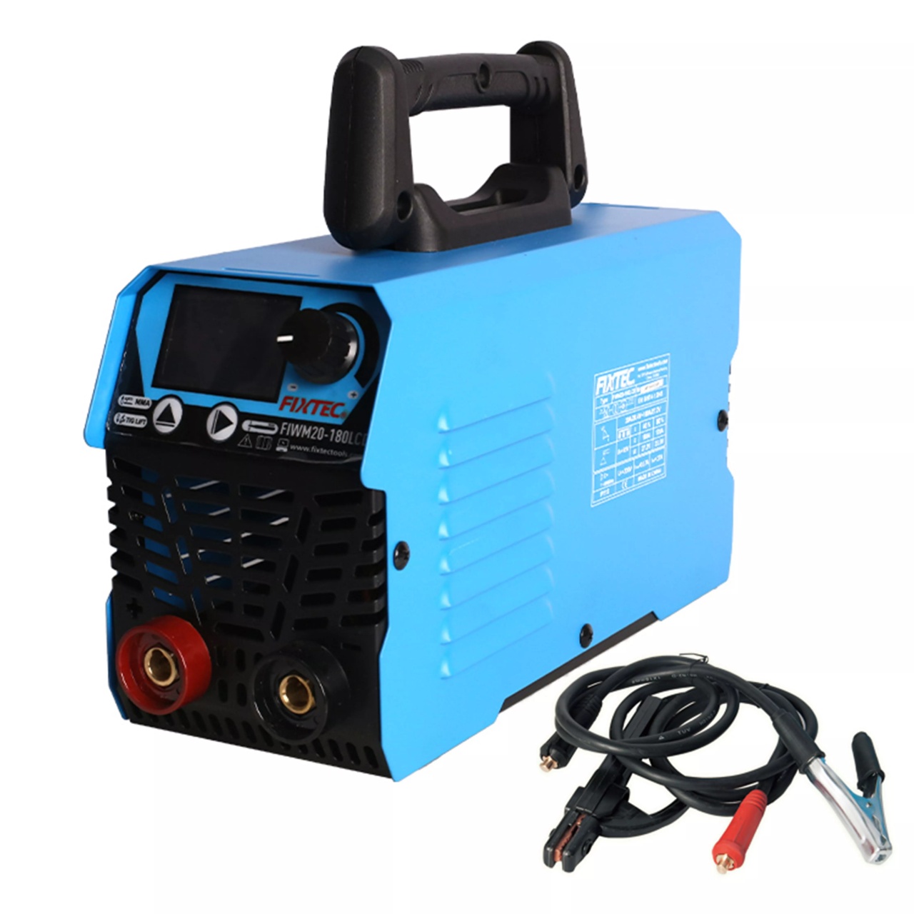 Aparat de sudura inverter FIXTEC MMA 10–180A cu afisaj LCD