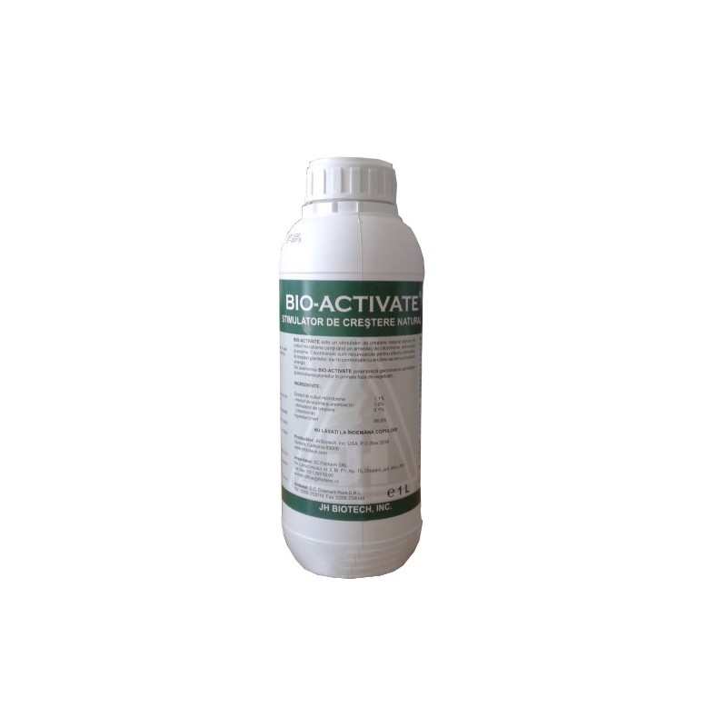 Biostimulator natural Bio-Activate pentru crestere si fructificare