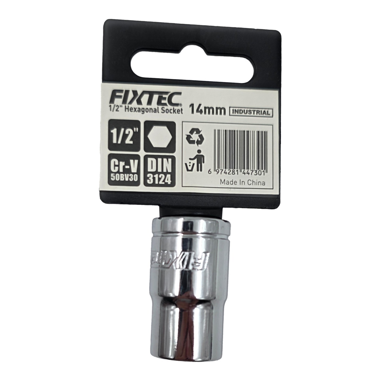 Cap Tubular Hexagonal Fixtec 1/2