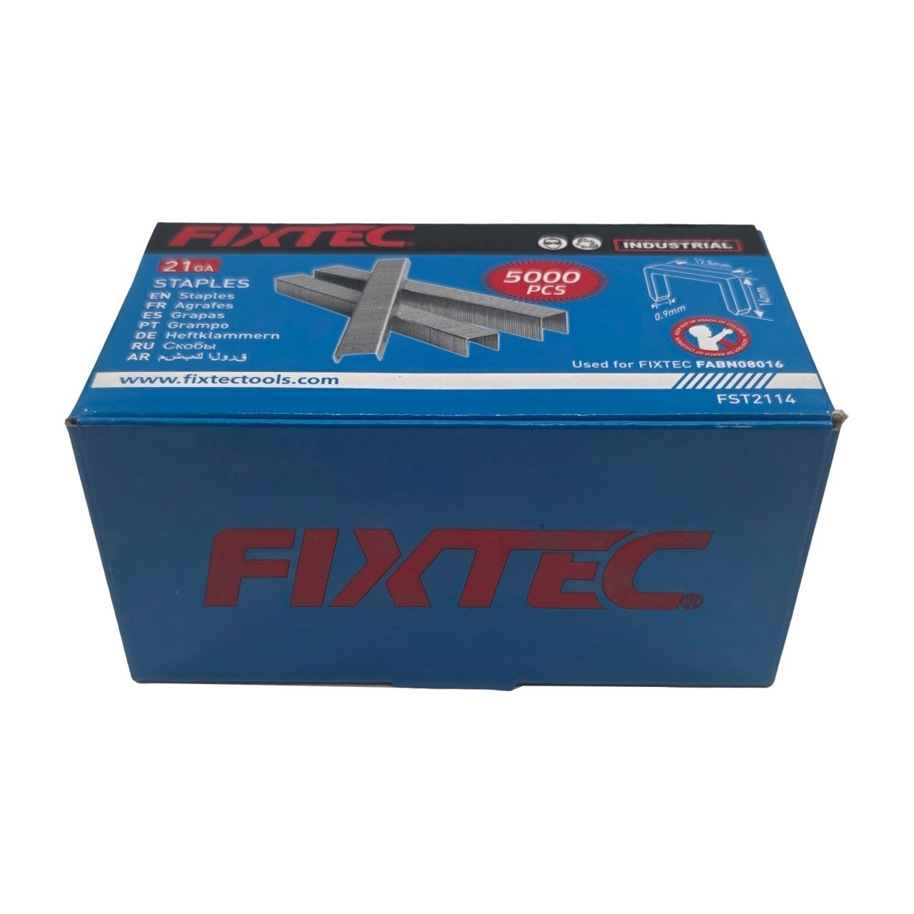 Capse de tip Grapa FIXTEC GA‑21, 12.8×14 mm, set 5000 bucati - 3 | YEO