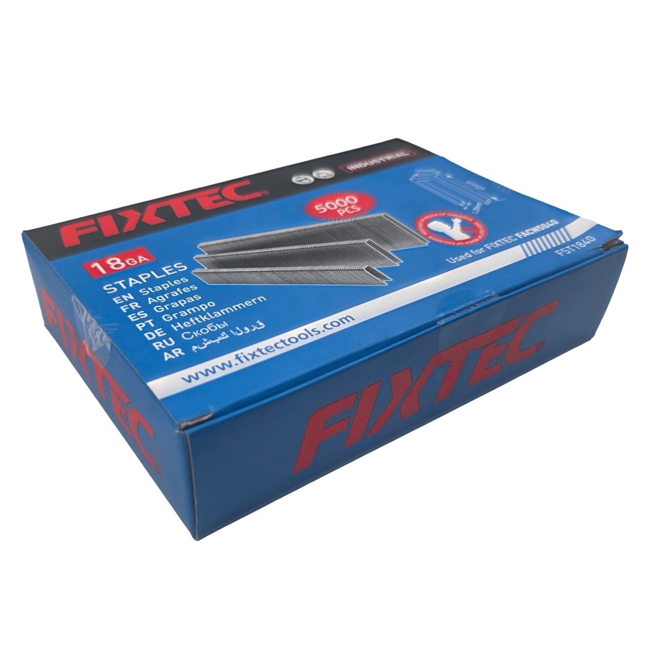 Capse Grapa FIXTEC GA‑18, 5.7×40 mm, set 5000 buc - 3 | YEO