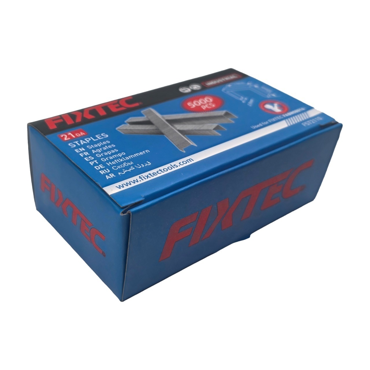 Capse Grapa FIXTEC GA‑21, 12.8 x 10 mm, set 5000 bucati - 2 | YEO