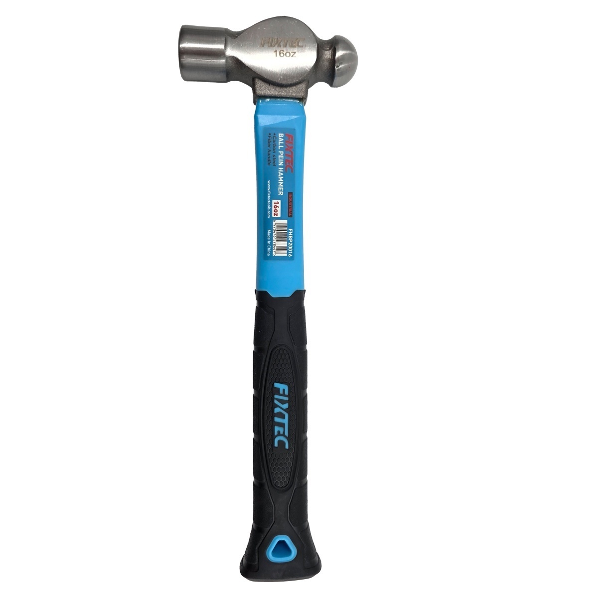 Ciocan FIXTEC cu Cap Rotund 450g si Maner din Fibra Durabila