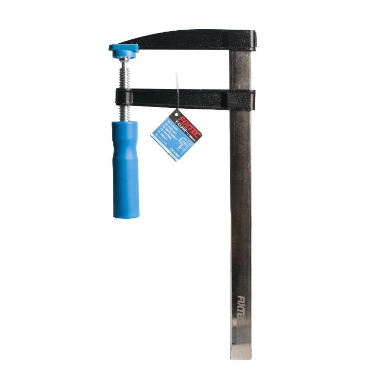 Clema F pentru lemn FIXTEC Heavy Duty 120x300mm, cu tija din otel A3