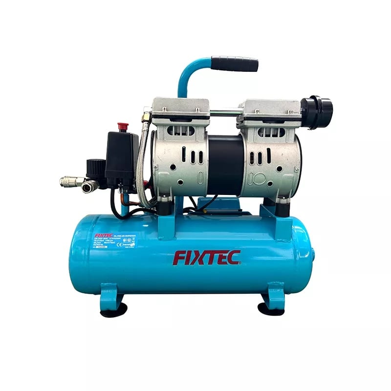Compresor de aer fara ulei FIXTEC 0.7CP, 10L – 550W