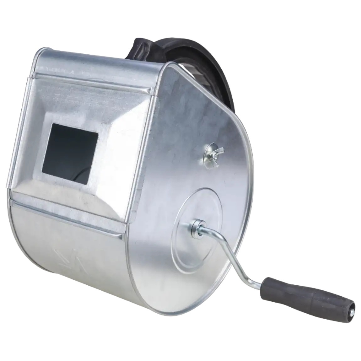 Dispozitiv pentru zdrobirea calciului, din tabla zincata, 20x15x20cm