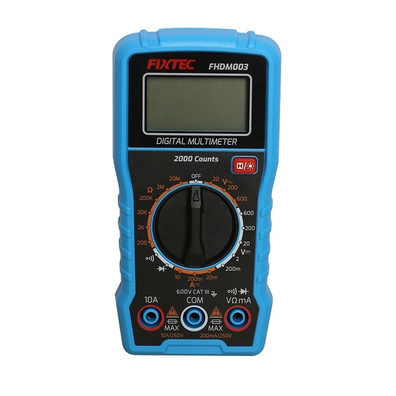 Multimetru digital FIXTEC, operare manuala, AC/DC - 2 | YEO