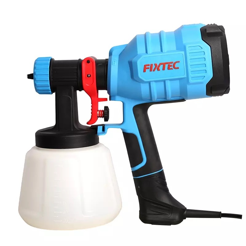Pistol de vopsit electric FIXTEC 630W, sistem HVLP