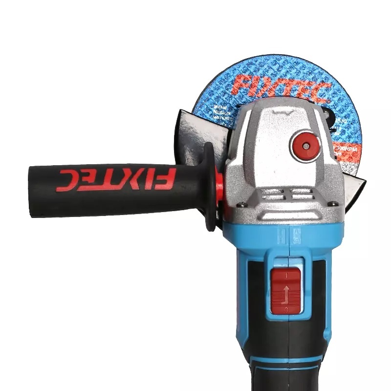 Polizor unghiular FIXTEC 20V, fara cablu, motor fara perii, 115mm (4.5 inch) - 1 | YEO