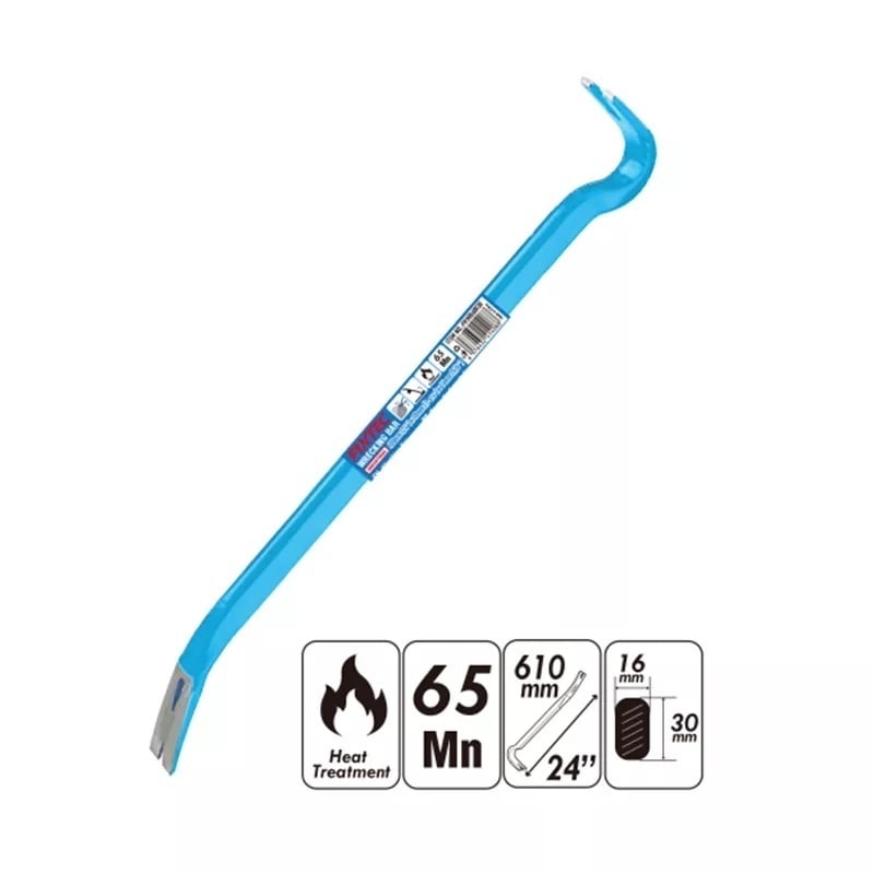 Ranga de demolare FIXTEC 24 inch, din otel carbon - 2 | YEO