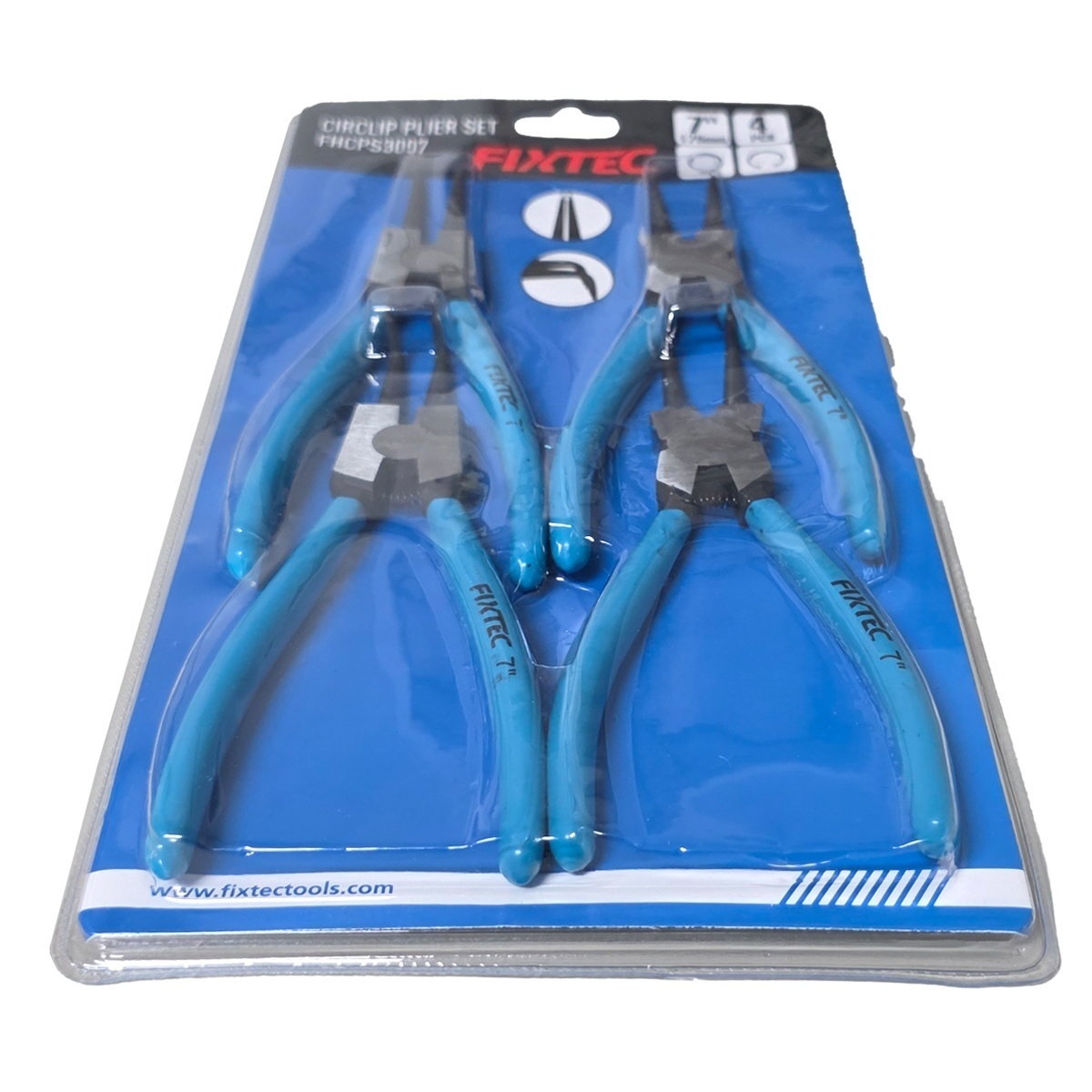 Set de 4 clesti pentru sigurante FIXTEC, 7 inch, otel CR-V - 2 | YEO