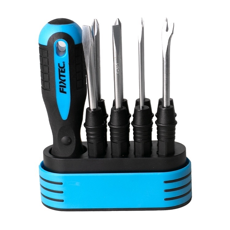 Set de capete pentru surubelnita interschimbabile FIXTEC, 8 bucati CR-V - 1 | YEO