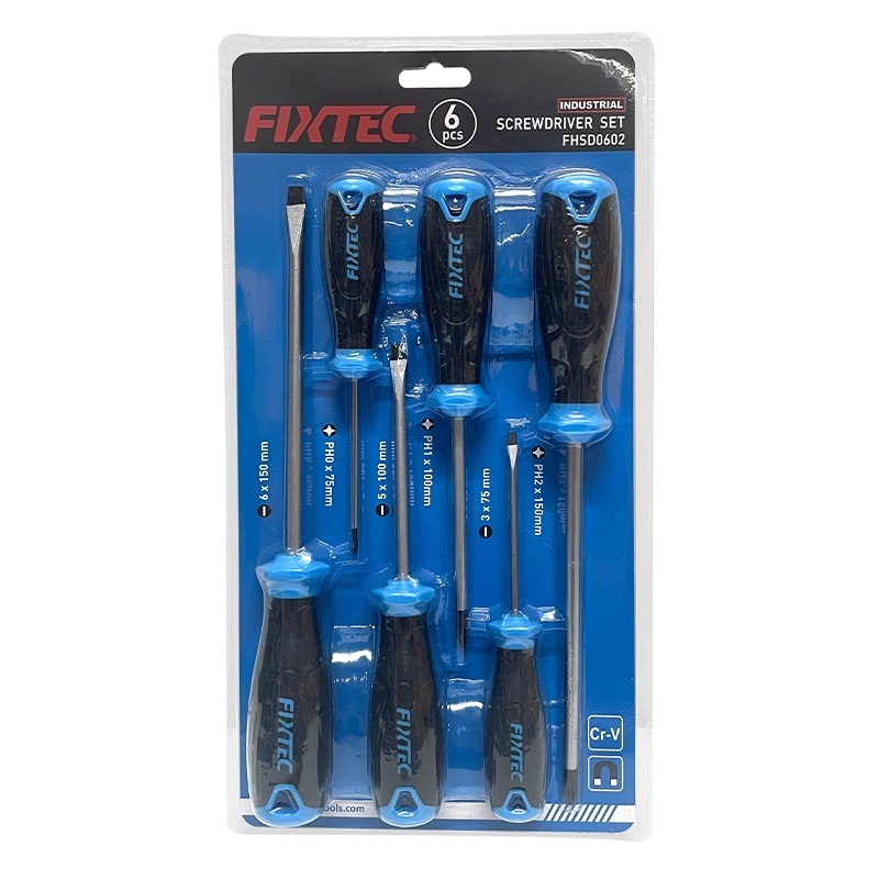Set profesional cu 6 surubelnite magnetice FIXTEC - 3 | YEO