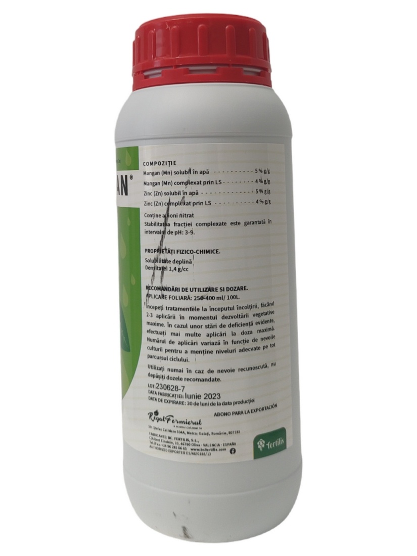 Stimulator Porumb și Grâu (Cultura MARE) - MV-ZINMAN 1L - 1 | YEO