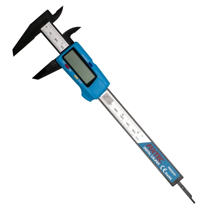 Subler digital din plastic FIXTEC 150 mm - 2 | YEO
