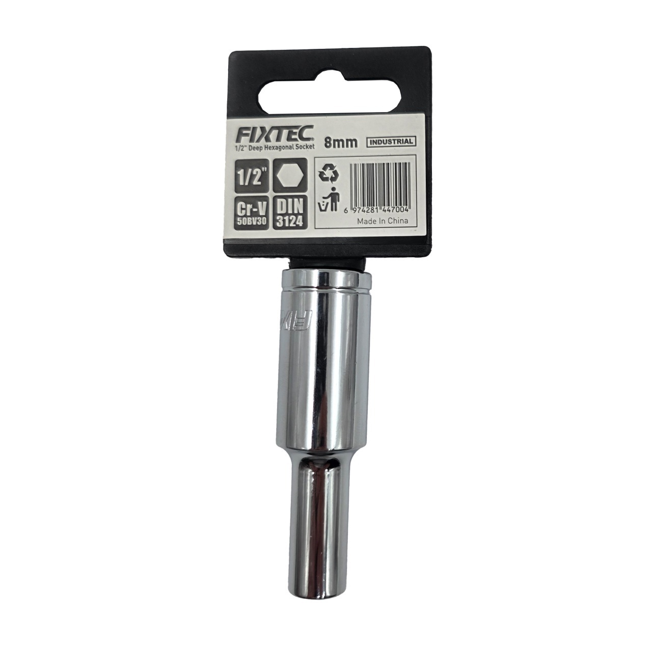 Tubulara impact 8 mm FIXTEC, 1/2 inch prindere - 1 | YEO