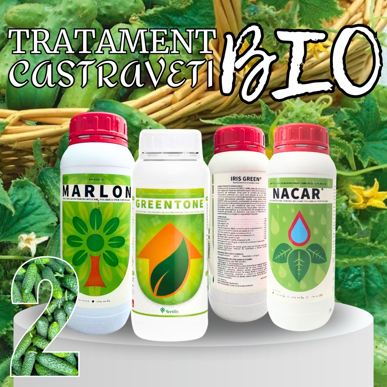 BIOPACK Stadiu 2 CASTRAVETI – Dezvoltare Foliala si Vigor