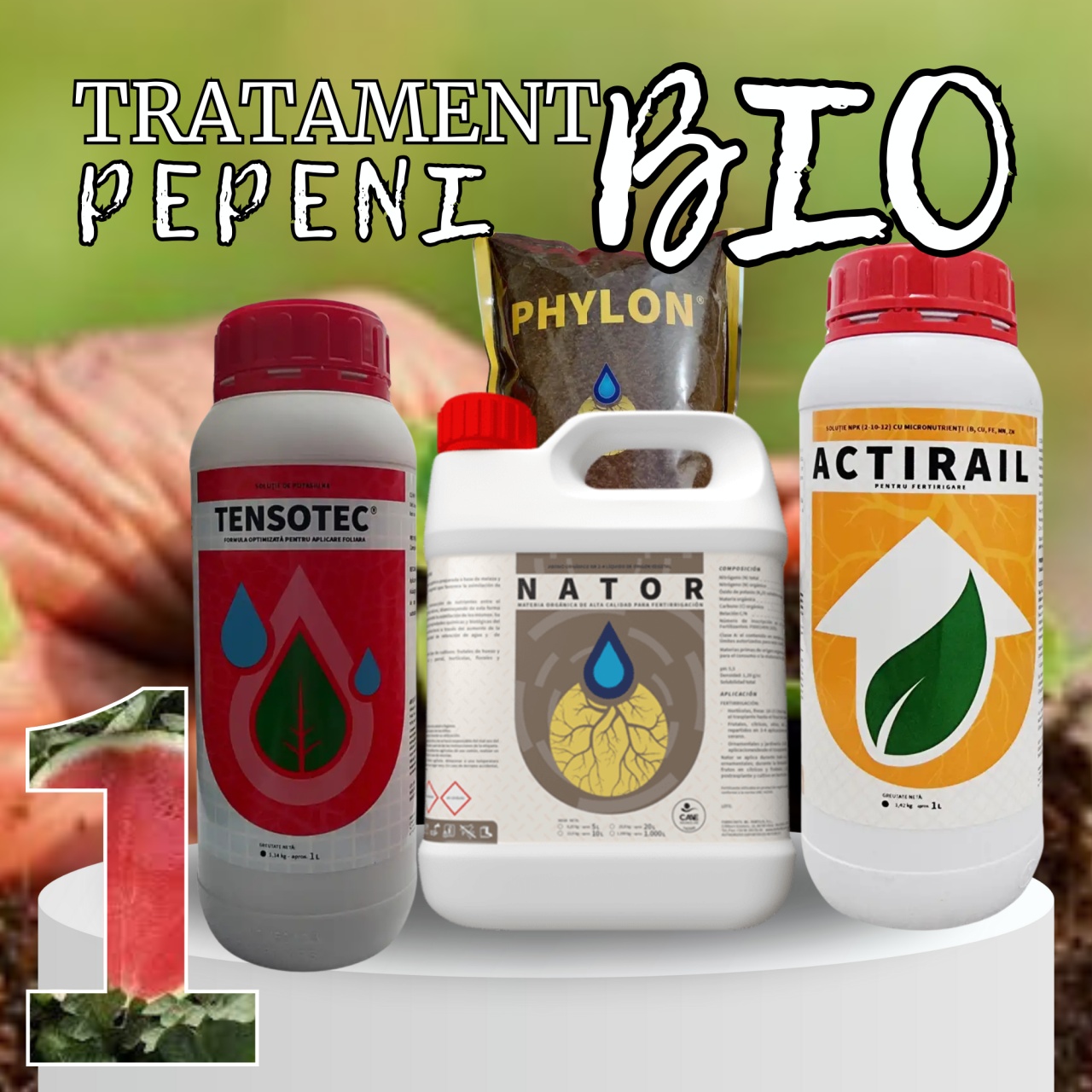 BIOPACK Stadiul 1 Pepeni - Pregatirea Solului
