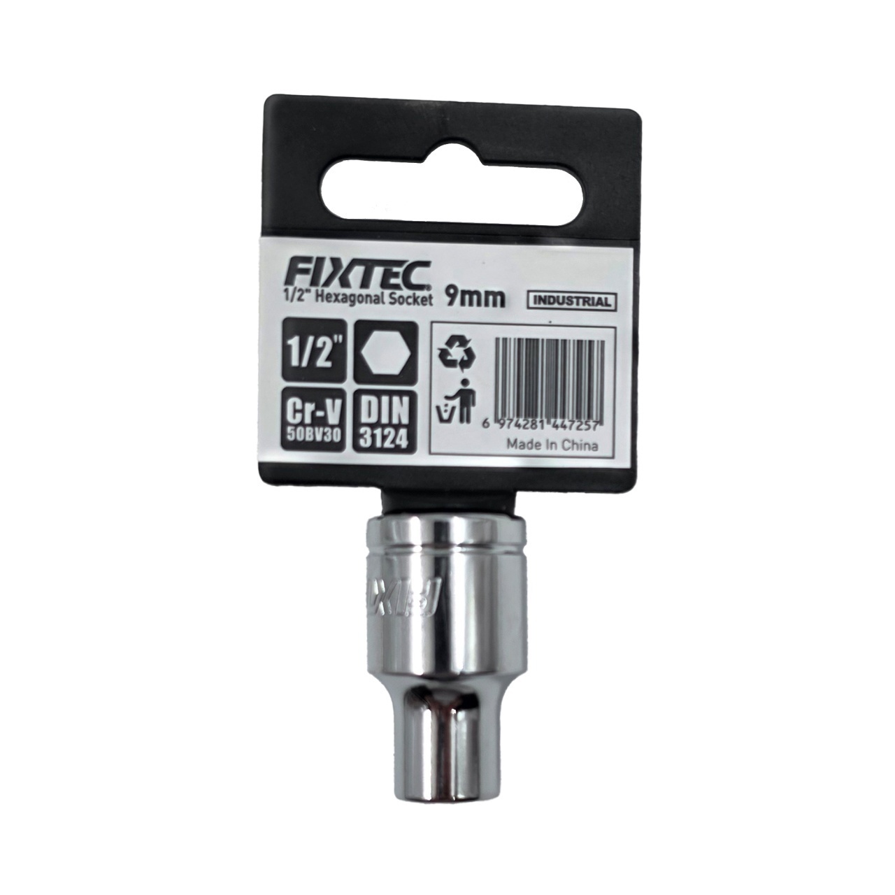 Cap tub hexagonal Fixtec 1/2