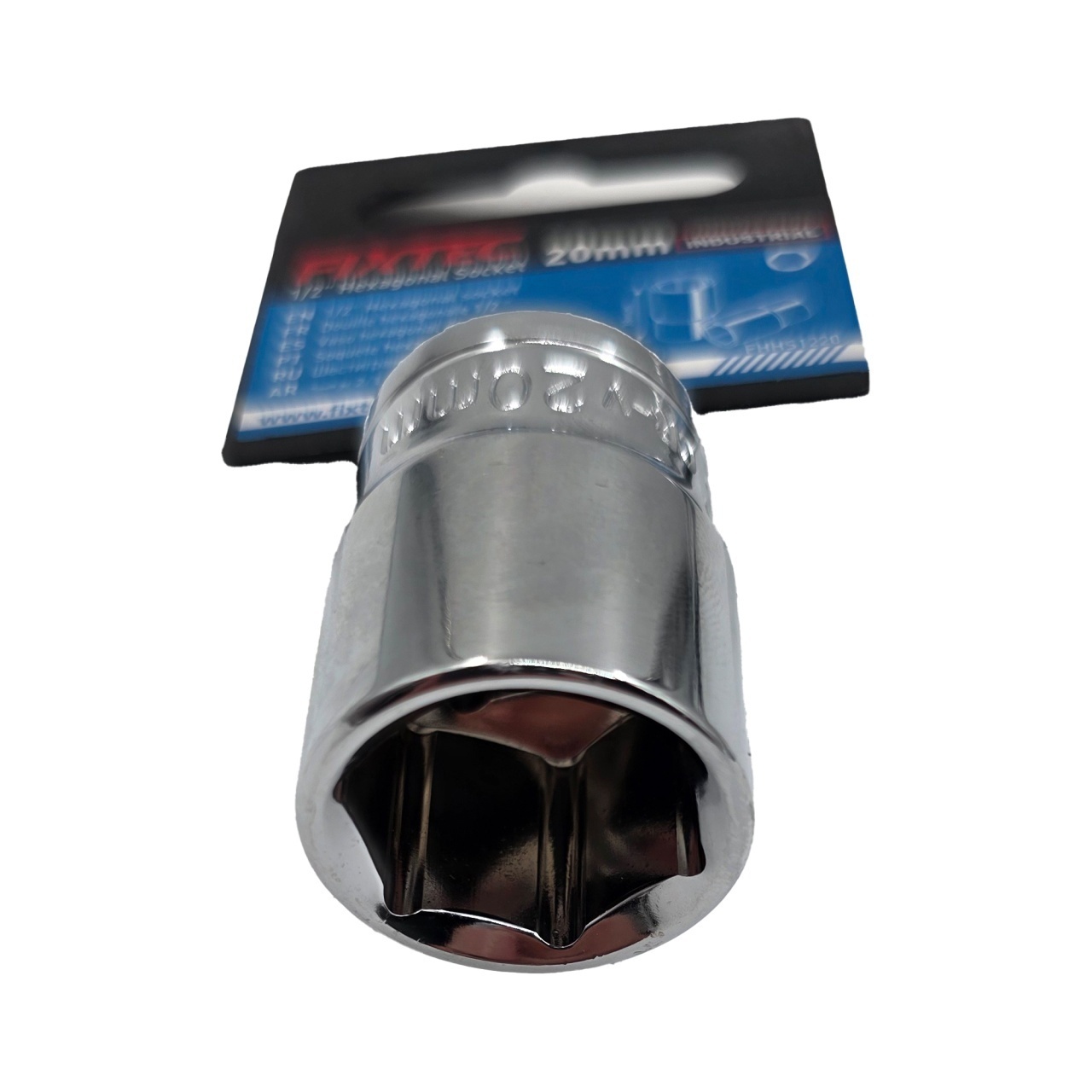 Cap tubular impact 20 mm, FIXTEC, prindere 1/2 - 1 | YEO
