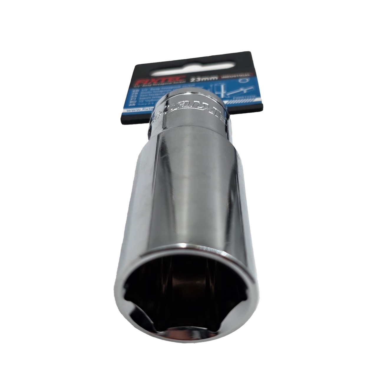 Cheie tubulara impact 23 mm, FIXTEC, prindere 1/2 - 1 | YEO
