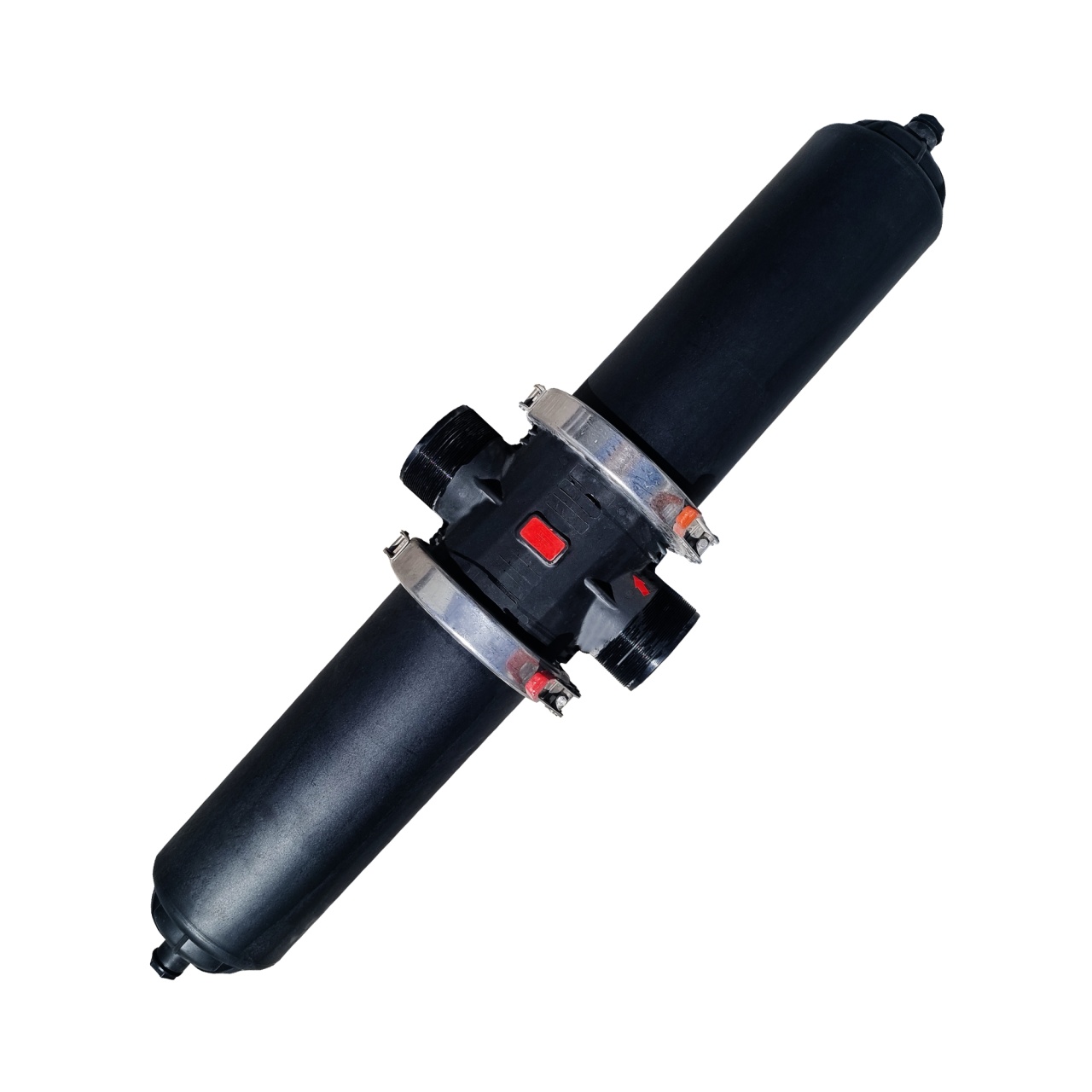 Filtru Industrial cu Disc Dublu si Clema Cromata - Debit 60 mc/ora - Presiune 8 Bar - 1 | YEO