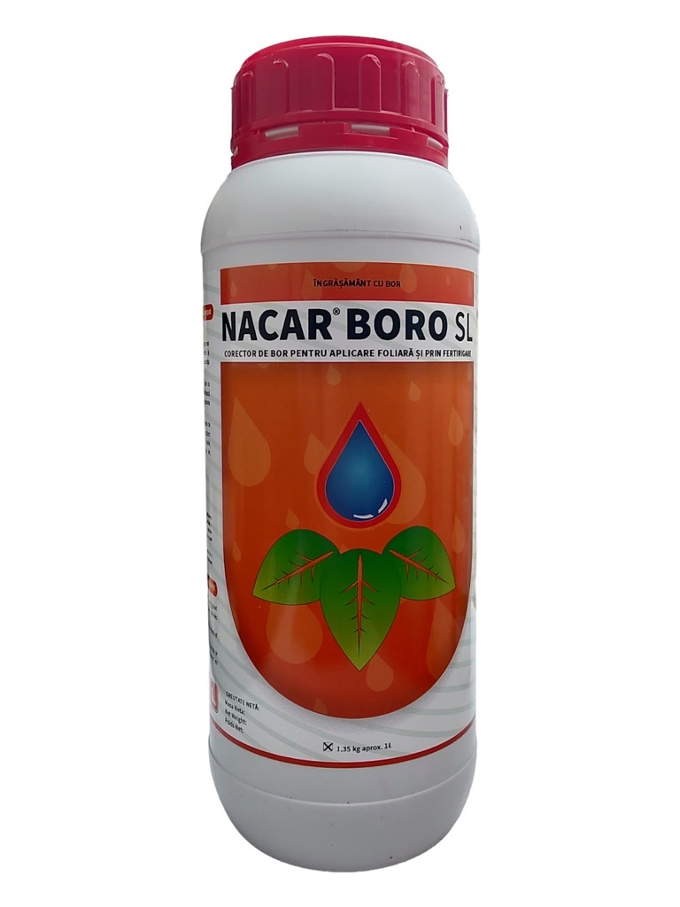 Formulă Bor Concentrat - Absorbție Rapidă - NACAR BORO 1L