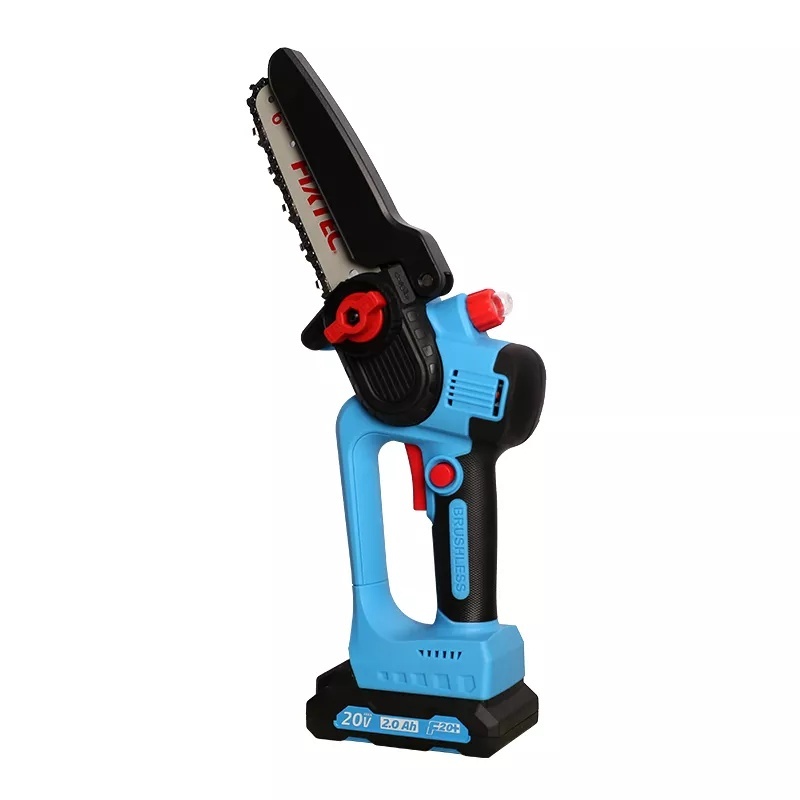 Mini fierastrau electric portabil FIXTEC 20V, fara cablu, motor brushless, cu sistem SDS