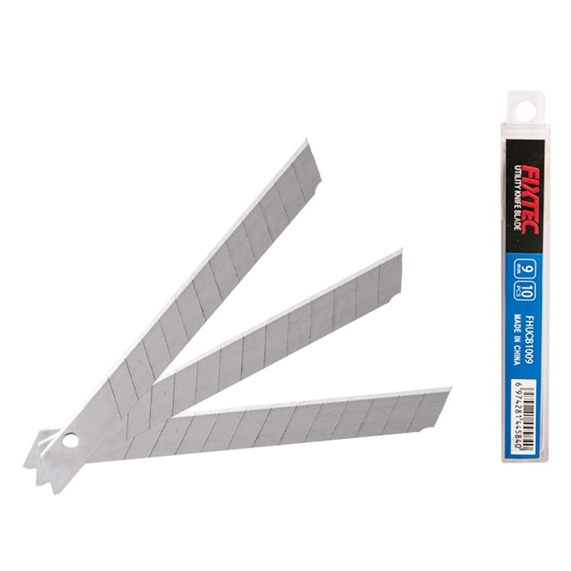 Pachet 10 lame utilitare FIXTEC 18×100×0.5mm, otel tip 60