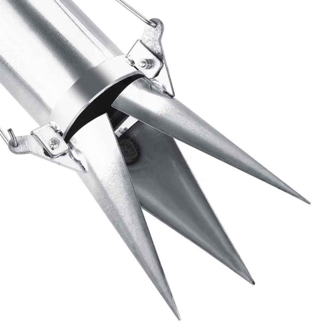 Plantator inox cu 2 manere pentru rasaduri - 2 | YEO