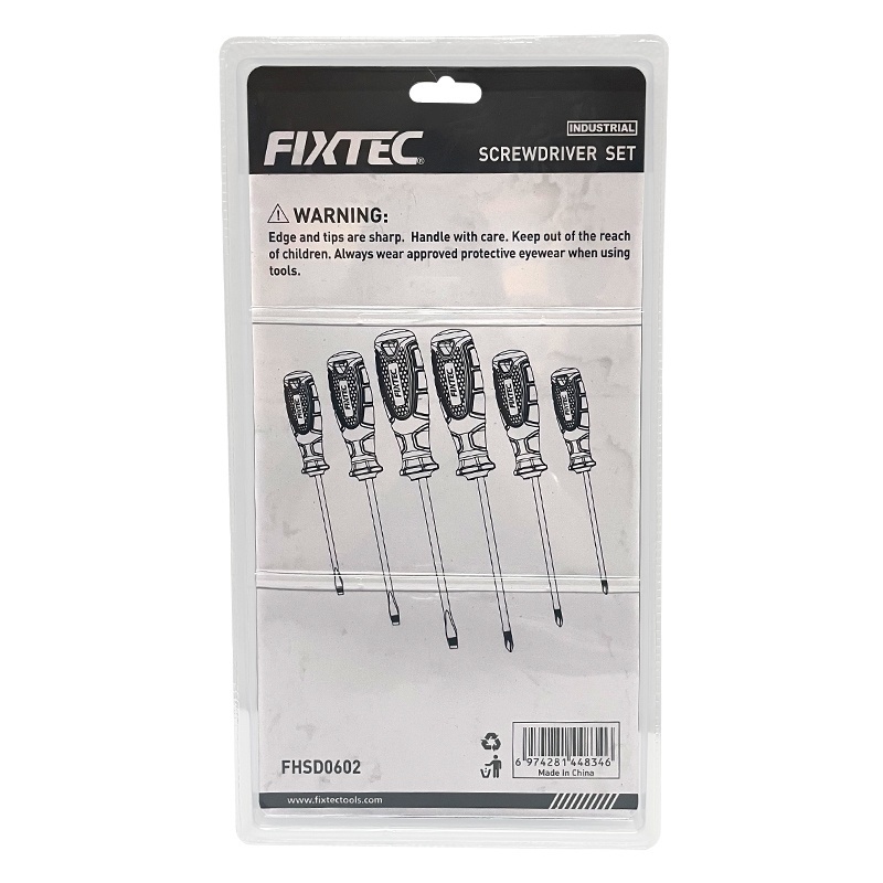 Set profesional cu 6 surubelnite magnetice FIXTEC - 4 | YEO