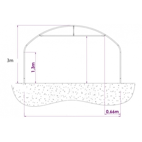 Solar Hobby Regal Fermierul 5x16 m, teava otel zincat - 2 | YEO