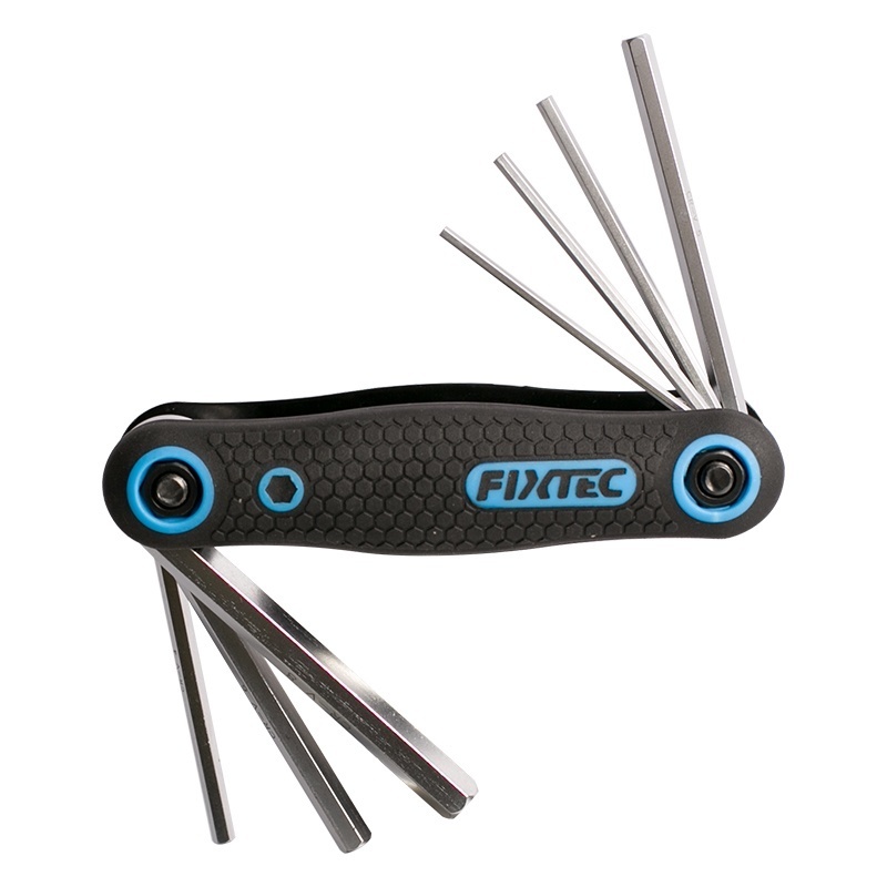 Trusa 8 imbusuri pliabile FIXTEC 1.5‑8 mm CR‑V - 1 | YEO