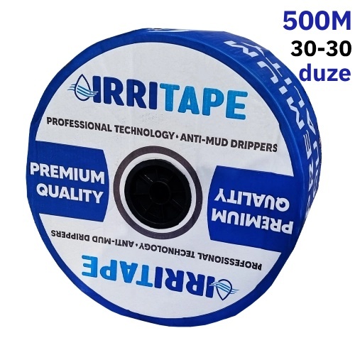 Banda picurare Irritape 30cm, 500m, Ø16mm, 6 mil, cu duze reglabile - Img 2