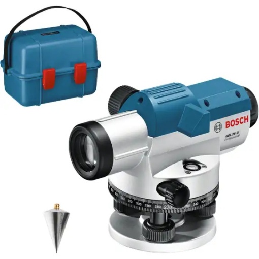 Bosch GOL 26 G Nivela optica cu marire 26x, precizie 1.6 mm/30 m - Img 2