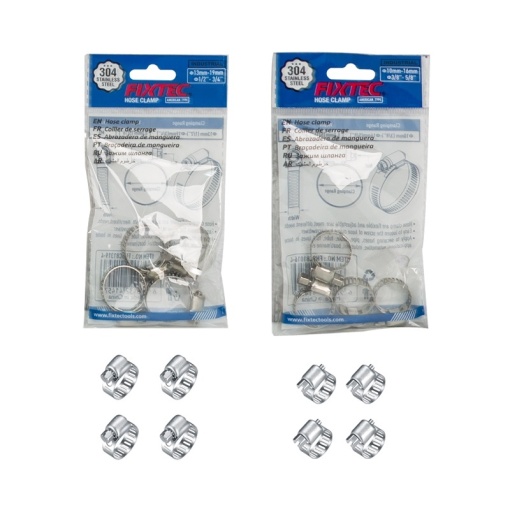 Colier reglabil tip american FIXTEC 27-51mm pentru fixare furtun - Img 6