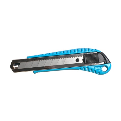 Cutter FIXTEC 18MM din Aluminiu cu Maner TPR si Lama Retractabila - Img 6