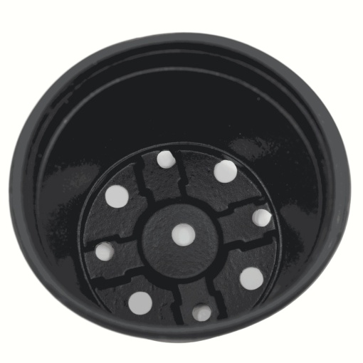 Ghivece Circulare 12 x 9,5 cm din plastic cu margini rotunjite - Img 6