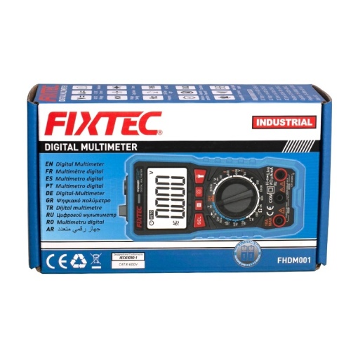Multimetru digital FIXTEC cu oprire automata si iluminare - Img 6