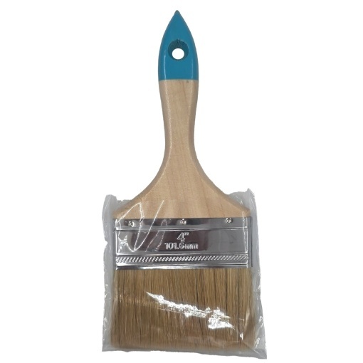 Pensula pentru vopsit FIXTEC cu maner din lemn 4" (57 mm) - Img 2